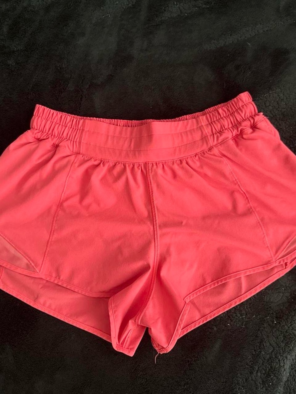 lululemon hotty hot low rise Coral Pink Athletic Shorts